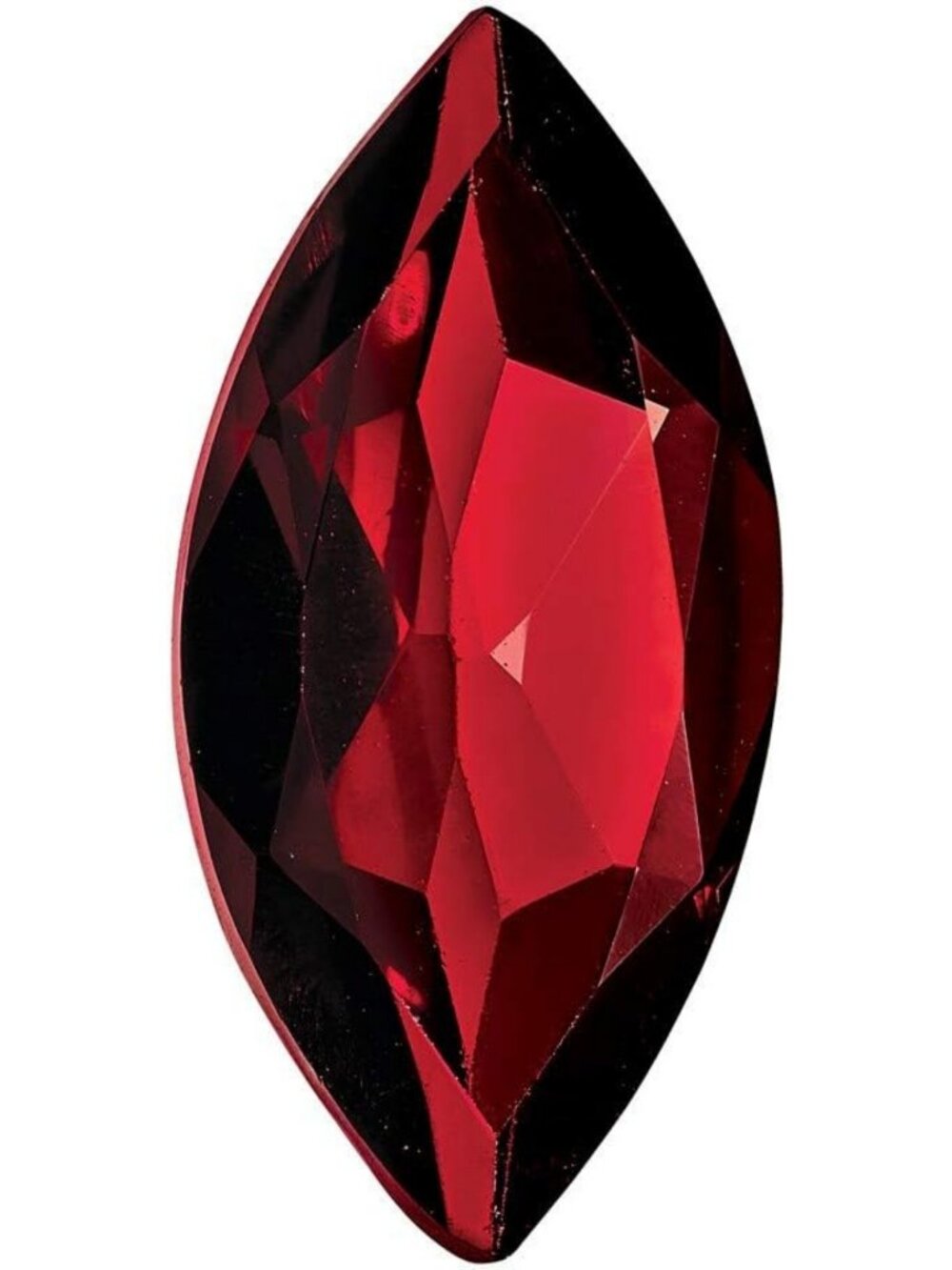 Stunning Garnet January Birthstone Gemstone, 8x4mm Marquise Cut Jewelry